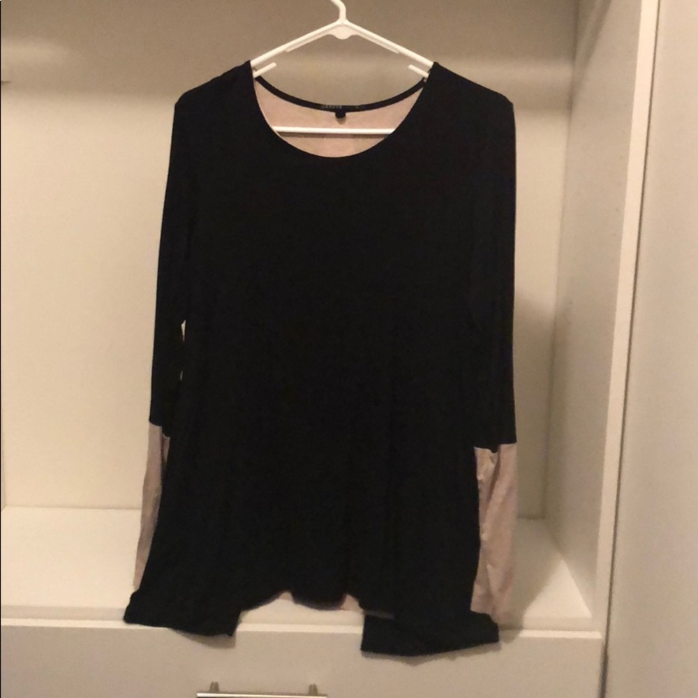 Capote Long Sleeve Bi Color